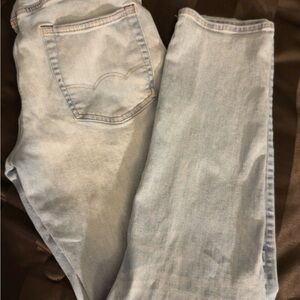 American Eagle Outfitters Light Blue Men's Relaxed Jeans